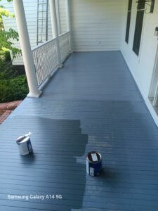 Ivy Brook Staining 3